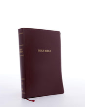 Load image into Gallery viewer, KJV Holy Bible: Super Giant Print with 43,000 Cross References, Burgundy Leather- look, Red Letter, Comfort Print: King James
